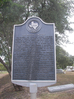 SAN MARCOS CEMETERY