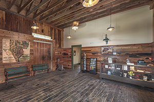 The Station Master's Office at the Kyle Railroad Depot